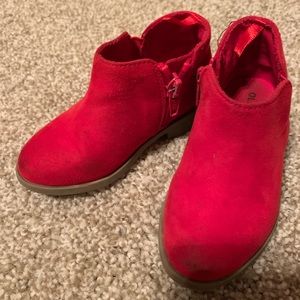 Red booties